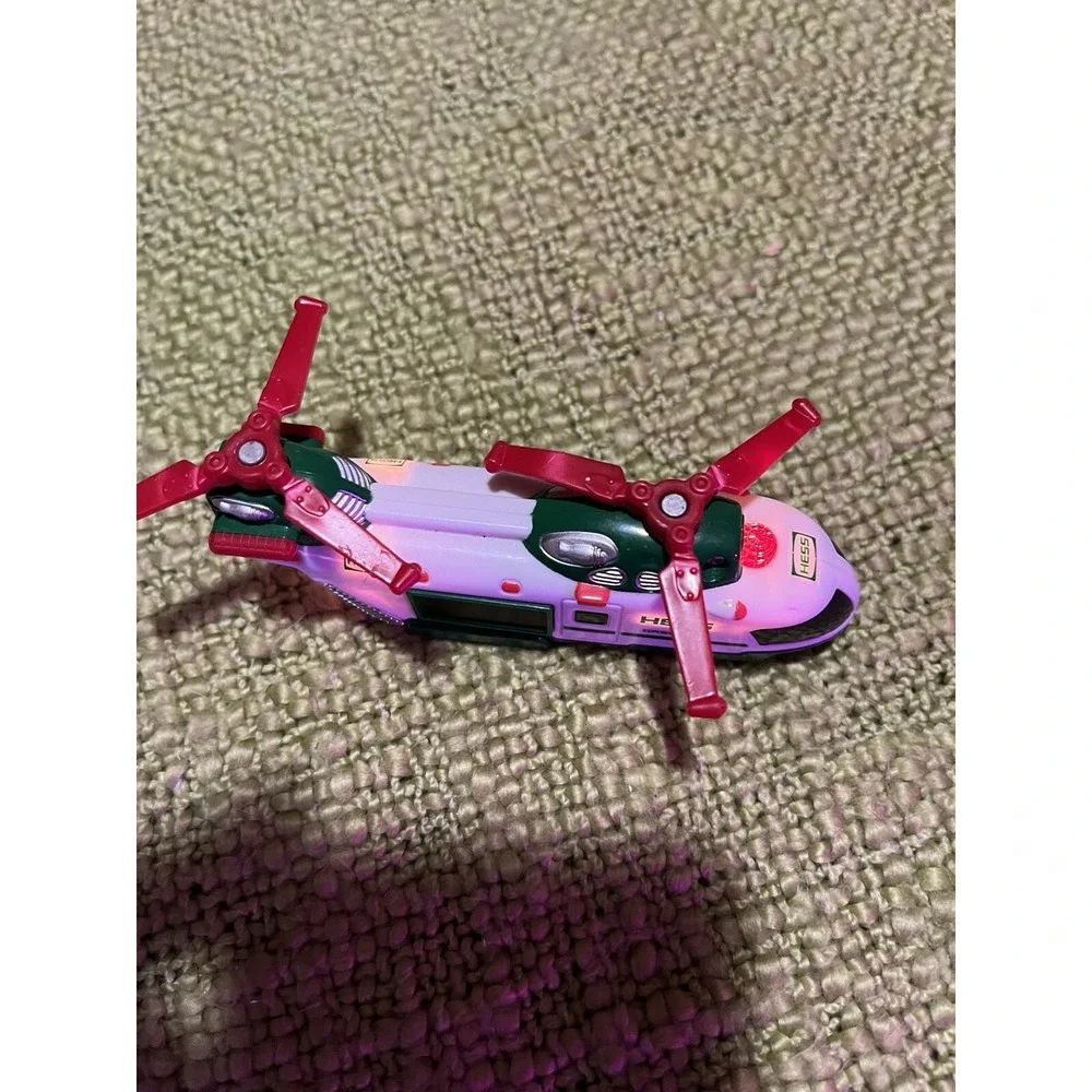 2011 Hess Miniature‎ Helicopter Transport No Box , Tested